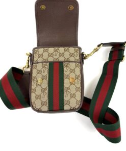 Gucci x Palace Collection Canvas Web Messenger Bag Unisex 11