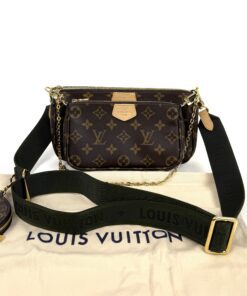 Louis Vuitton Multi Pochette Accessories Full Set Khaki Green 4