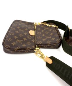 Louis Vuitton Multi Pochette Accessories Full Set Khaki Green 14