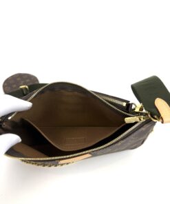 Louis Vuitton Multi Pochette Accessories Full Set Khaki Green 11