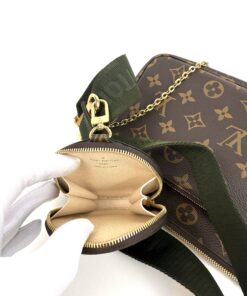 Louis Vuitton Multi Pochette Accessories Full Set Khaki Green 17
