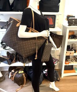 Louis Vuitton Monogram Neverfull GM Tan Interior with Pouch 2