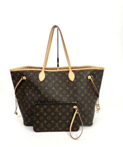 Louis Vuitton Monogram Neverfull GM Tan Interior with Pouch 34