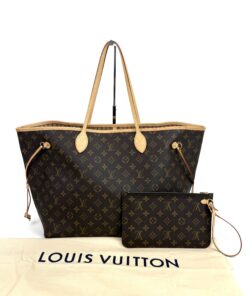 Louis Vuitton Monogram Neverfull GM Tan Interior with Pouch 3