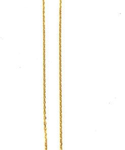 Hermes H Pop Necklace Light Pink Yellow Gold 6