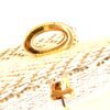 Hermes Mini Pop H Earrings Light Pink Yellow Gold (Copy) 6