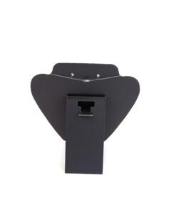 14K White Gold Natural Diamonds 16″ Bar Necklace and Earrings Set 7