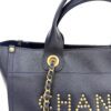 Chanel Small Caviar Deauville Tote Navy Gold Hardware 27