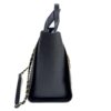 Chanel Small Caviar Deauville Tote Navy Gold Hardware 5