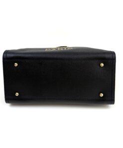 Chanel Small Caviar Deauville Tote Navy Gold Hardware 11