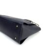 Chanel Small Caviar Deauville Tote Navy Gold Hardware 14