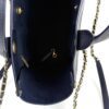 Chanel Small Caviar Deauville Tote Navy Gold Hardware 18