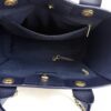 Chanel Small Caviar Deauville Tote Navy Gold Hardware 8