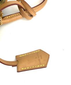 LOUIS VUITTON Monogram Canvas And Calfskin Leather Egg Bag Rare! 16