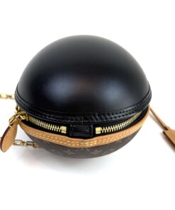 LOUIS VUITTON Monogram Canvas And Calfskin Leather Egg Bag Rare! 14