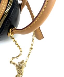 LOUIS VUITTON Monogram Canvas And Calfskin Leather Egg Bag Rare! 19