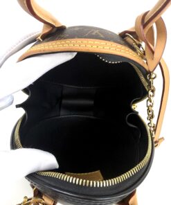 LOUIS VUITTON Monogram Canvas And Calfskin Leather Egg Bag Rare! 9