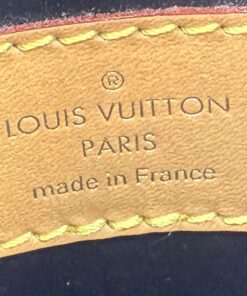 LOUIS VUITTON Monogram Canvas And Calfskin Leather Egg Bag Rare! 8
