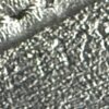Close up of the grain on the black calfskin panel