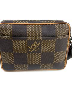 LOUIS VUITTON  x NIGO Giant Damier Ebene Monogram Nil Messenger Bag 3