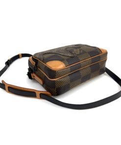 LOUIS VUITTON  x NIGO Giant Damier Ebene Monogram Nil Messenger Bag 16