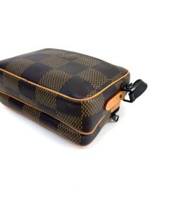 LOUIS VUITTON  x NIGO Giant Damier Ebene Monogram Nil Messenger Bag 13