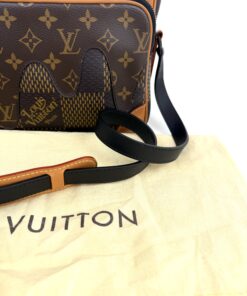 LOUIS VUITTON  x NIGO Giant Damier Ebene Monogram Nil Messenger Bag 24