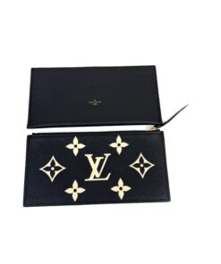 Louis Vuitton Empreinte Monogram Giant Felicie Pochette Black Beige 22