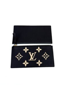 Louis Vuitton Empreinte Monogram Giant Felicie Pochette Black Beige 21