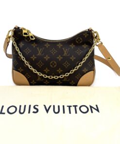 Louis Vuitton Monogram Boulogne PM Crossbody or Shoulder Bag New Model 4