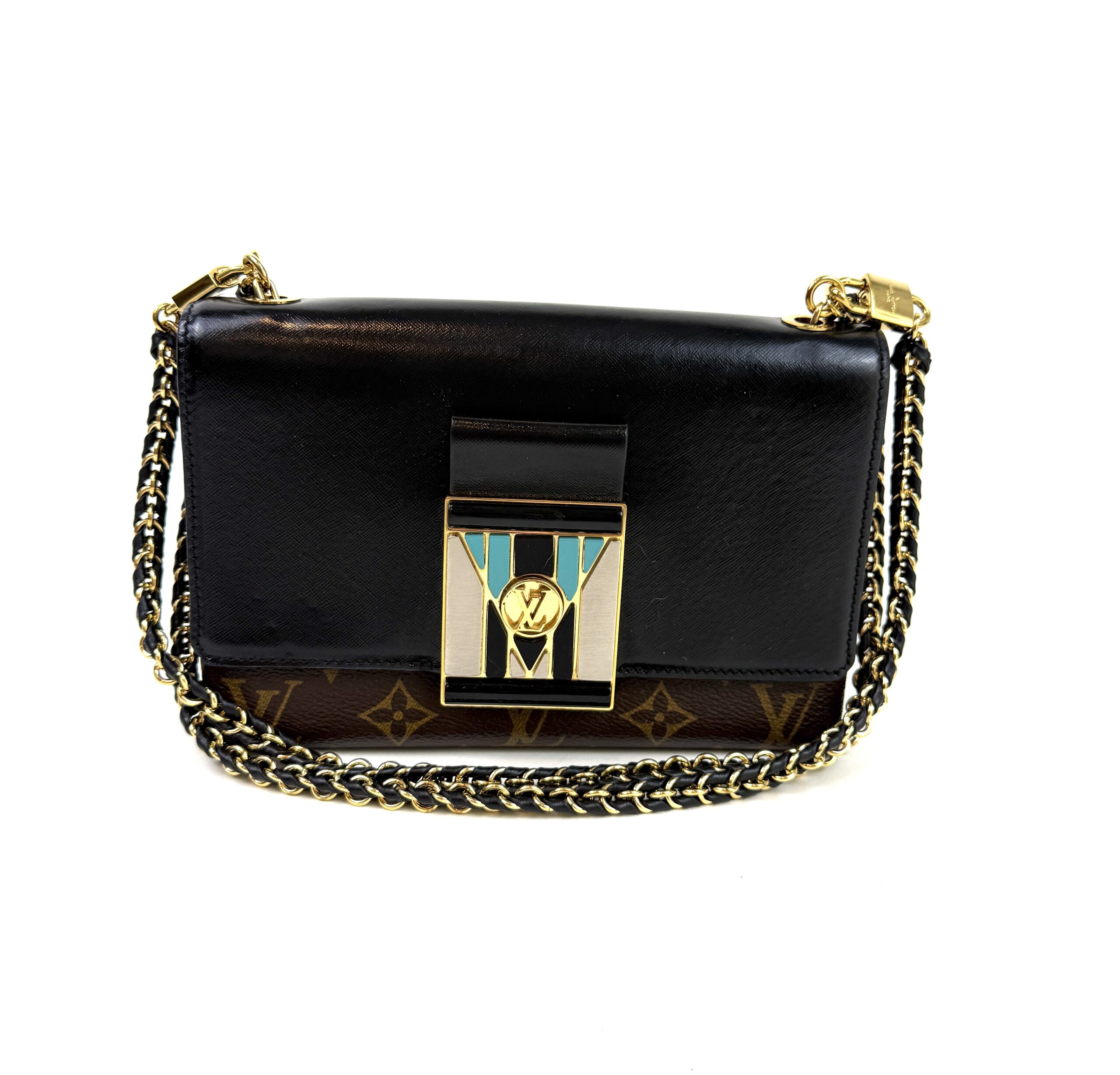 Louis Vuitton Pochette Thelma Monogram and Noir Shoulder Bag or Crossbody Louis Vuitton Pochette Thelma Monogram and Noir Shoulder Bag or Crossbody 27