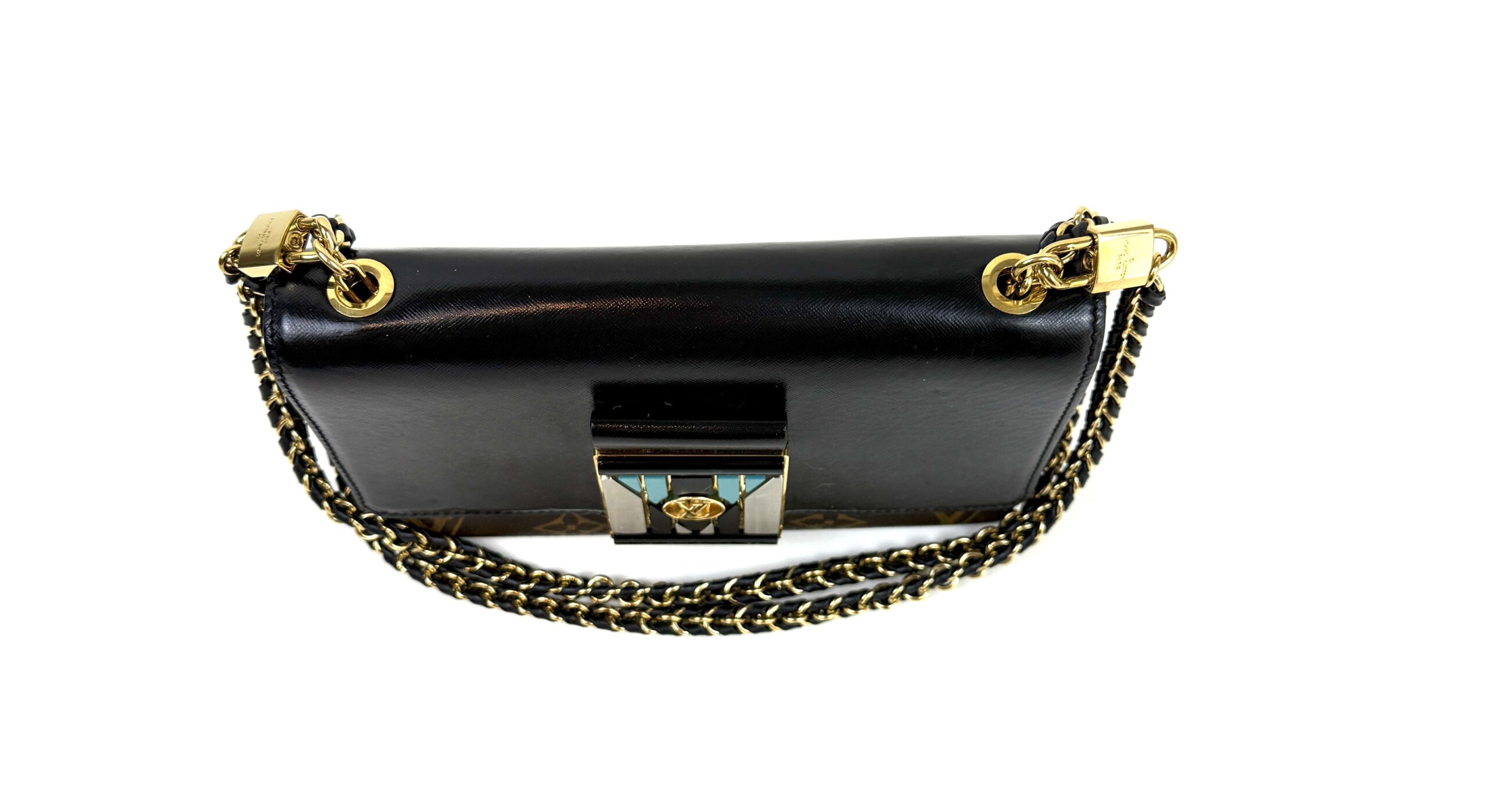 Louis Vuitton Pochette Thelma Monogram and Noir Shoulder Bag or Crossbody 25 Louis Vuitton Pochette Thelma Monogram and Noir Shoulder Bag or Crossbody 25