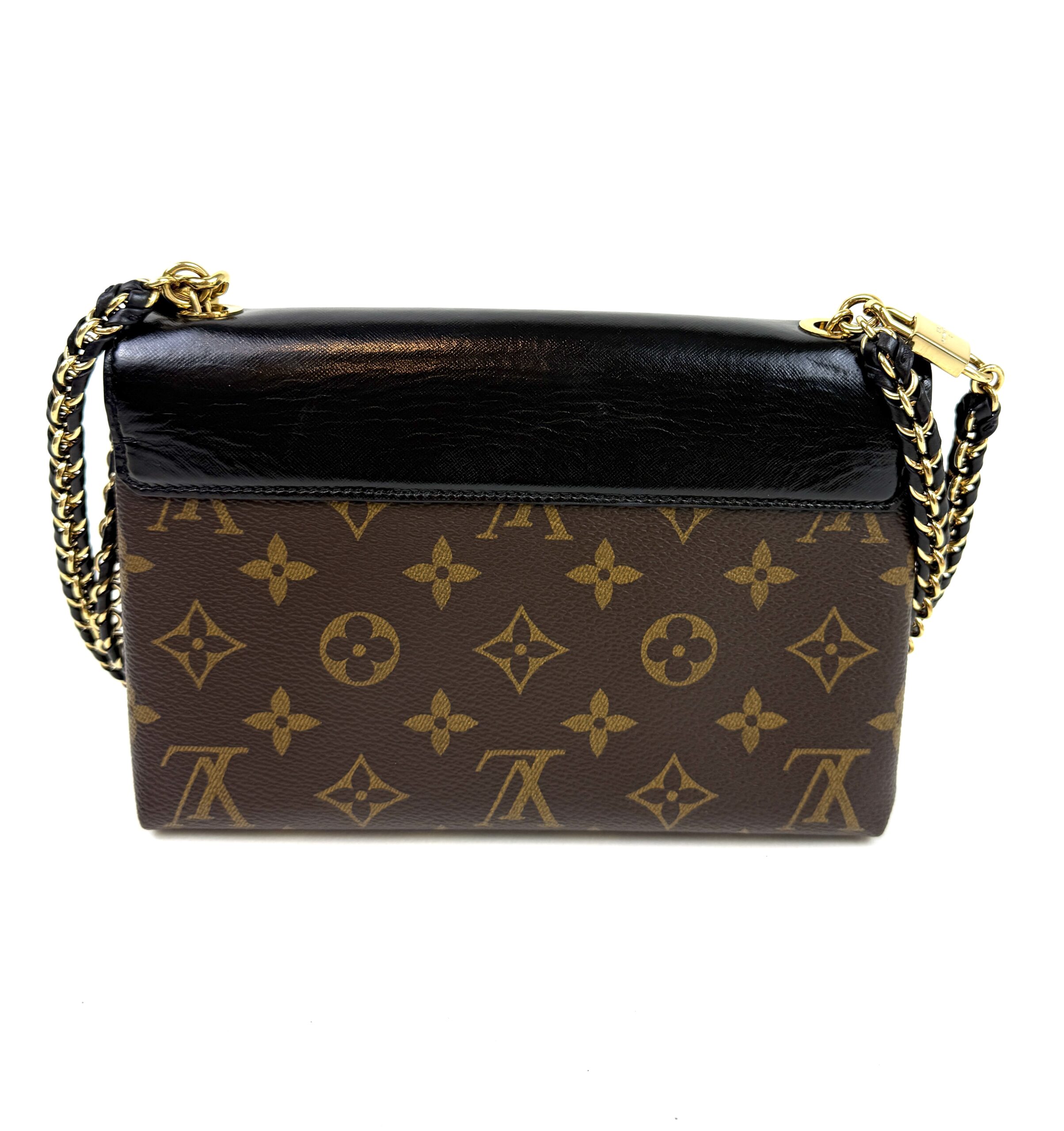 Louis Vuitton Pochette Thelma Monogram and Noir Shoulder Bag or Crossbody 6 Louis Vuitton Pochette Thelma Monogram and Noir Shoulder Bag or Crossbody 6
