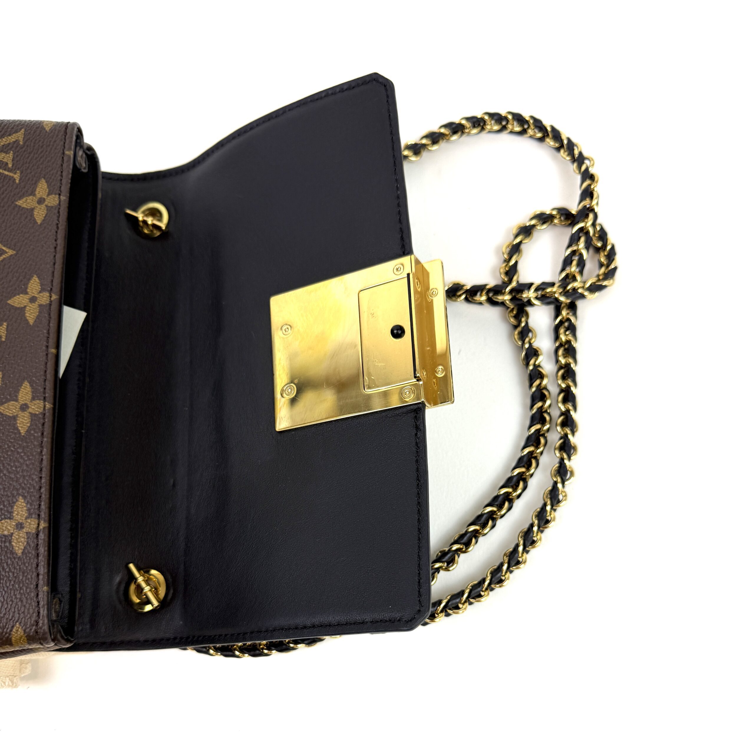 Louis Vuitton Pochette Thelma Monogram and Noir Shoulder Bag or Crossbody 17 Louis Vuitton Pochette Thelma Monogram and Noir Shoulder Bag or Crossbody 17