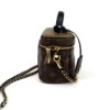 Front of the Vanity with the gold padlock hanging