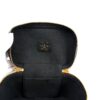 Interior open showing the black lining and LV tag