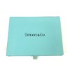 Closed Tiffany and Co box with the lid in place