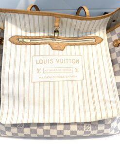 Louis Vuitton Neverfull GM Azur Tote 10