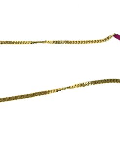 YSL ENVELOPE MEDIUM IN CHEVRON GRAIN DE POUDRE EMBOSSED LEATHER HOT PINK 22