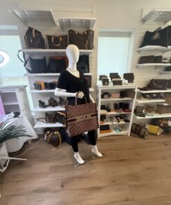 Dior Large Book Tote Ecru and Wine Dior Oblique Embroidery 2