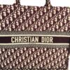 Front of the tote centred on the CHRISTIAN DIOR band