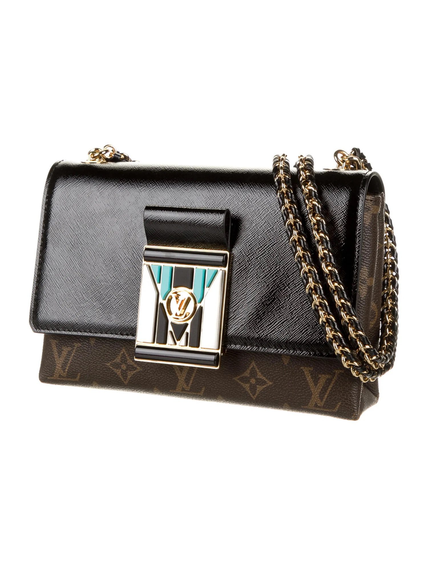 Louis Vuitton Pochette Thelma Monogram and Noir Shoulder Bag or Crossbody 4 Louis Vuitton Pochette Thelma Monogram and Noir Shoulder Bag or Crossbody 4