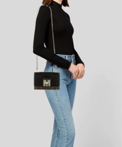 Louis Vuitton Pochette Thelma Monogram and Noir Shoulder Bag or Crossbody 2