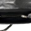 YSL Sheepskin Matelasse Chevron Monogram Medium College Bag Black Silver (Copy) 12