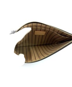 Louis Vuitton Monogram Beige Neverfull Pochette Wristlet 4