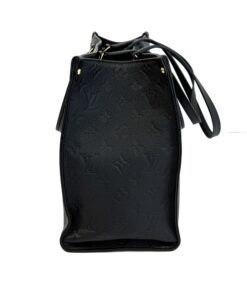 Louis Vuitton Monogram Empreinte Black Leather Onthego MM 7