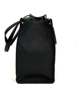 Louis Vuitton Monogram Empreinte Black Leather Onthego MM 6