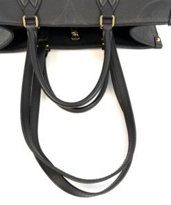 Louis Vuitton Monogram Empreinte Black Leather Onthego MM 25