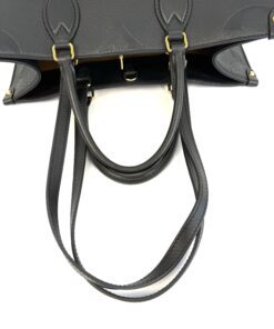 Louis Vuitton Monogram Empreinte Black Leather Onthego MM 22