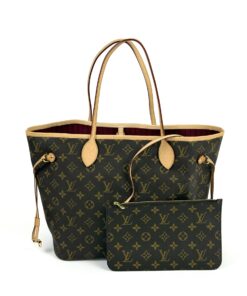 Louis Vuitton Monogram Neverfull MM Pivoine with Pouch 17